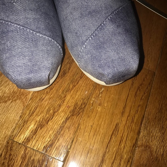 TOMS CLASSIC SLATE BLUE WASHED TWILL - Picture 5 of 7